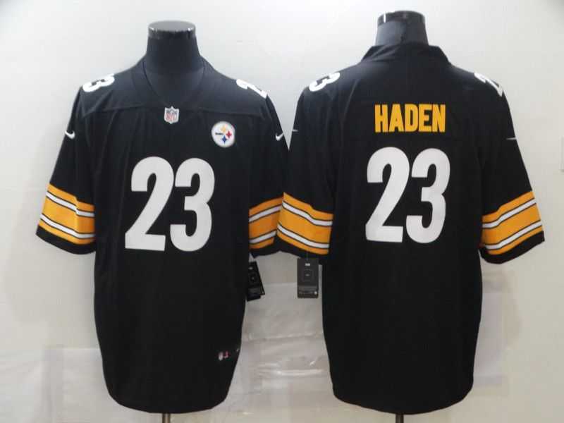 Men Pittsburgh Steelers 23 Haden Black Nike Limited Vapor Untouchable NFL Jerseys